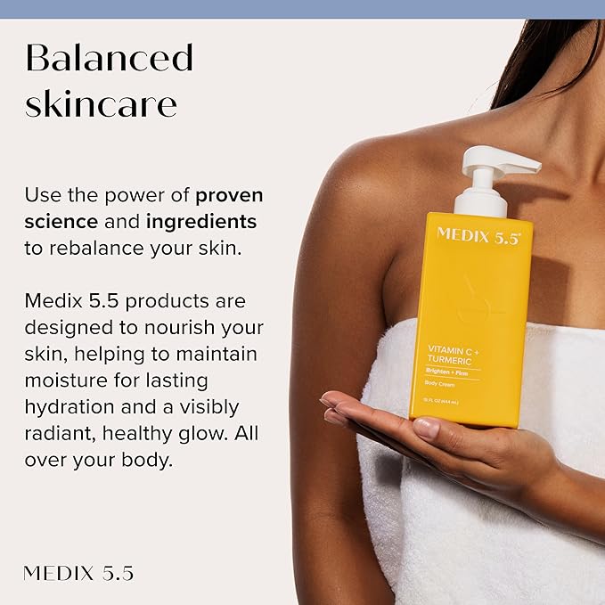 MEDIX Vitamin C Cream + Niacinamide Brightening Body Lotion | Anti Aging - Image 5