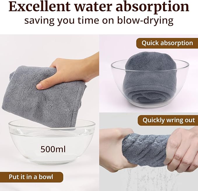 Hair Towel Wrap for Women - Image 7