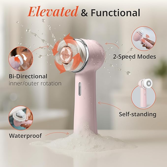Raedia 2.0 Handheld Facial Cleansing Brush - Image 3