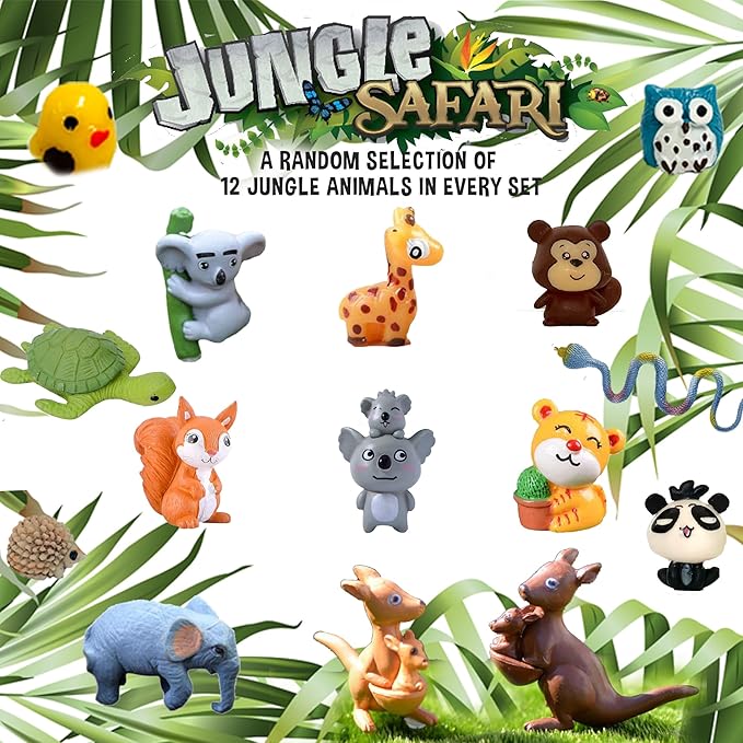 Bath Bombs for Kids with Surprise Inside, 12 Bubble Bath Fizzies with Jungle - Image 3
