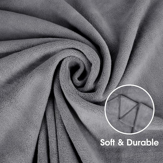 JML Extra Large Bath Towels, Microfiber Bath Sheet Towels - Image 4