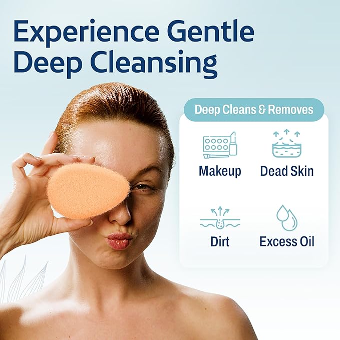 HartFelt Gentle Exfoliating Facial Sponge - Image 4
