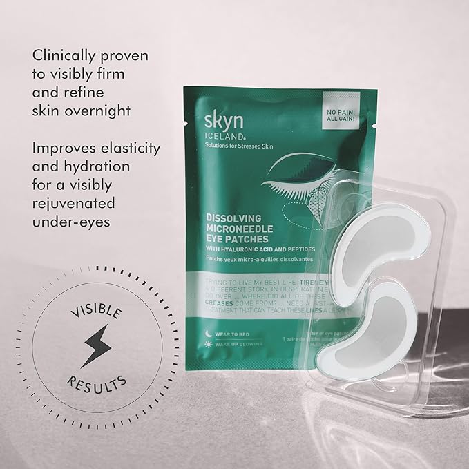 skyn ICELAND Dissolving Microneedle Under Eye Patches - Image 3