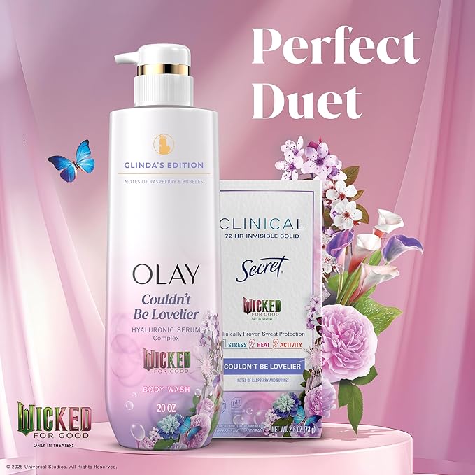 Olay Body Wash for Women, Couldn't Be Lovelier Glinda's Edition, Intensely - Image 11