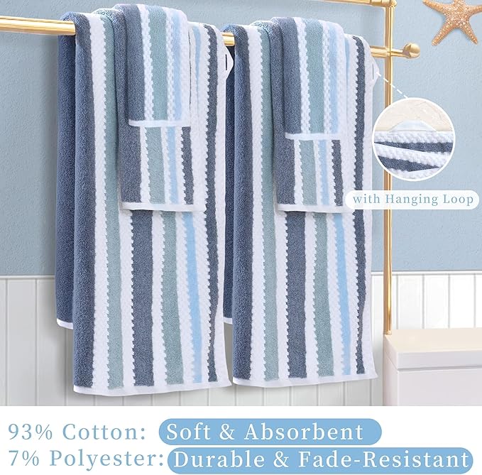 VOOVA & MOVAS Stirpe Towels for Bathroom - Image 5