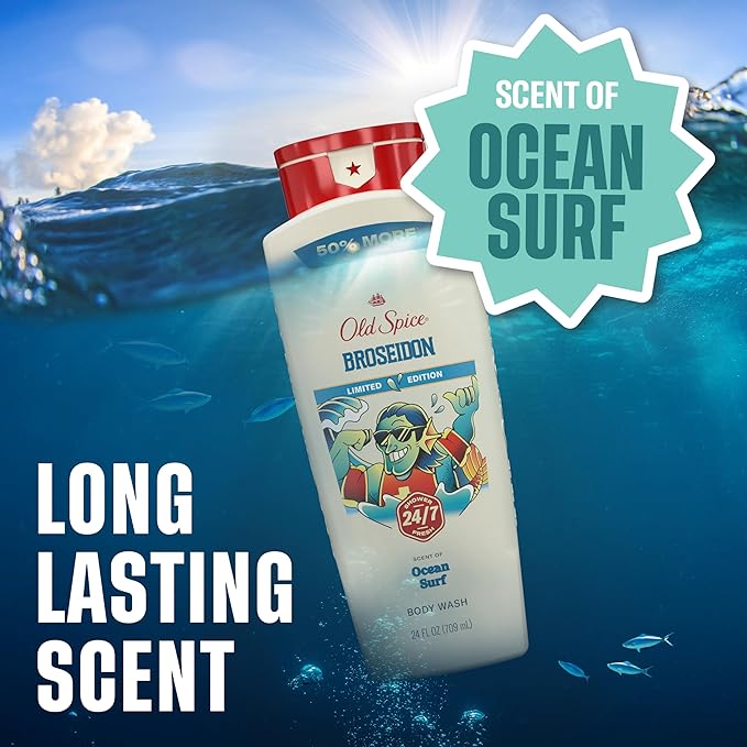 Old Spice Body Wash for Men, Summerdudes, 24/7 Shower Fresh - Image 5