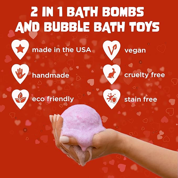 Valentines Bath Bombs for Kids - Image 6