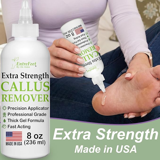 Callus Remover for Feet Foot Callus Remover Gel, Spa Foot Care, Pedicure Tools - Image 2