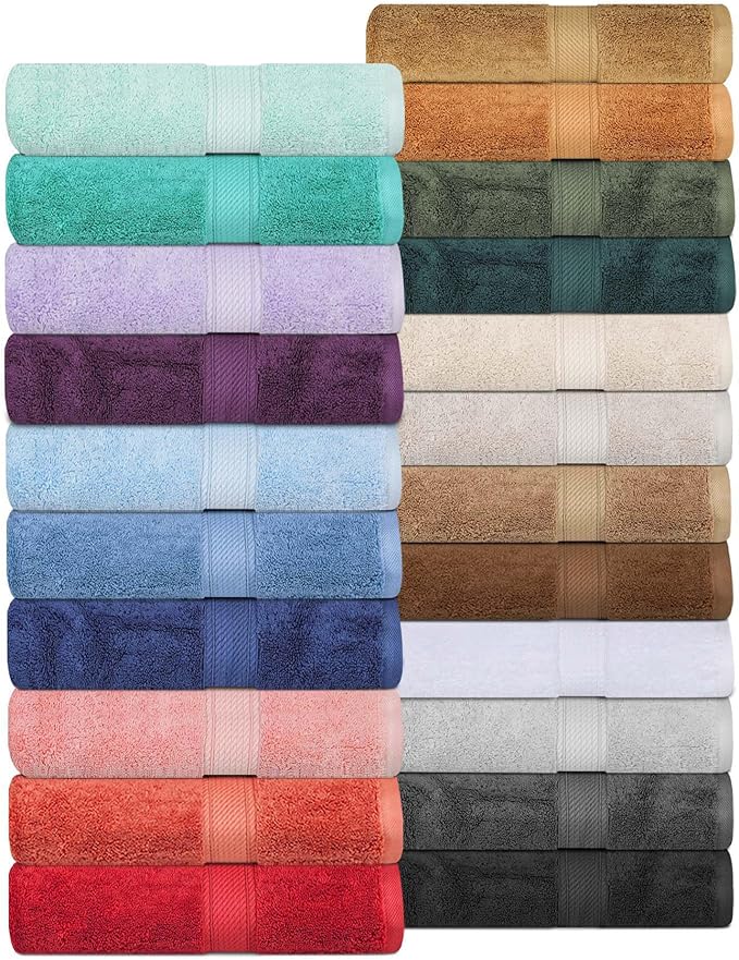 Superior Egyptian Cotton Pile 9 Piece Towel Set, Includes 3 Bath, 3 Hand - Image 8