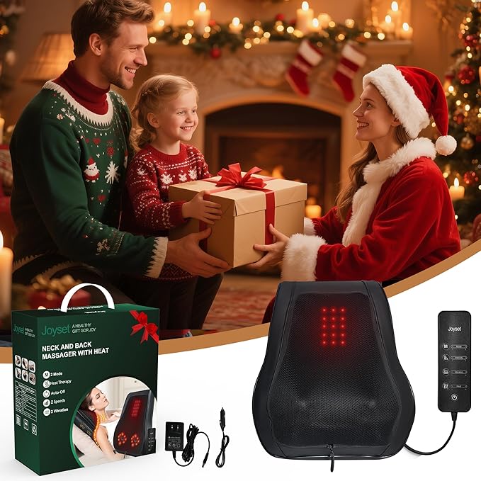 Joyset Back Massager with Heat, Neck Massager - Image 9