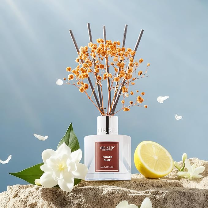 Airkeep Reed Diffuser Set, 3.38 fl oz - Image 3