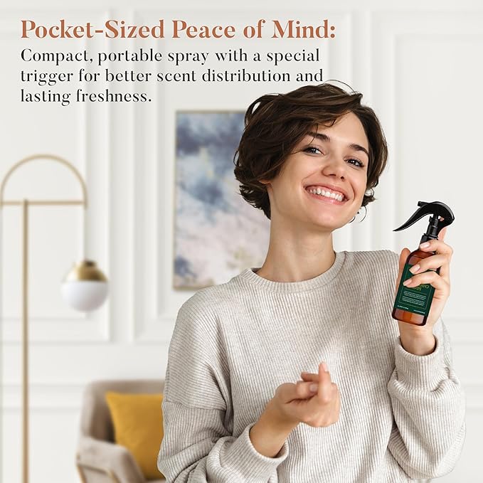 Dusa Christmas Room Spray Linen Spray - 4 oz - Natural Air Freshener & Linen - Image 3