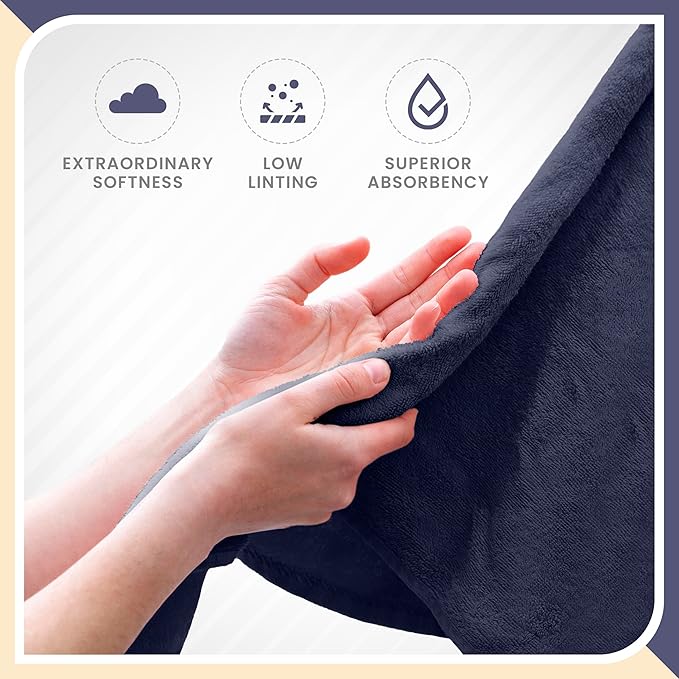 Martex 6-Piece Luxury 100% Cotton Towel Set | Quick Dry | Super Absorbent | - Image 5