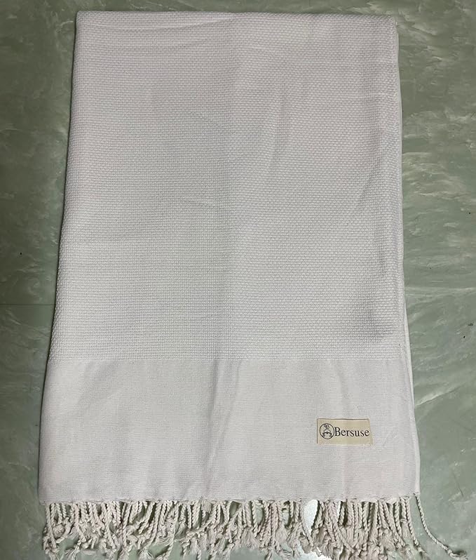 Bersuse 100% Cotton Ventura XL Throw Blanket - Image 3