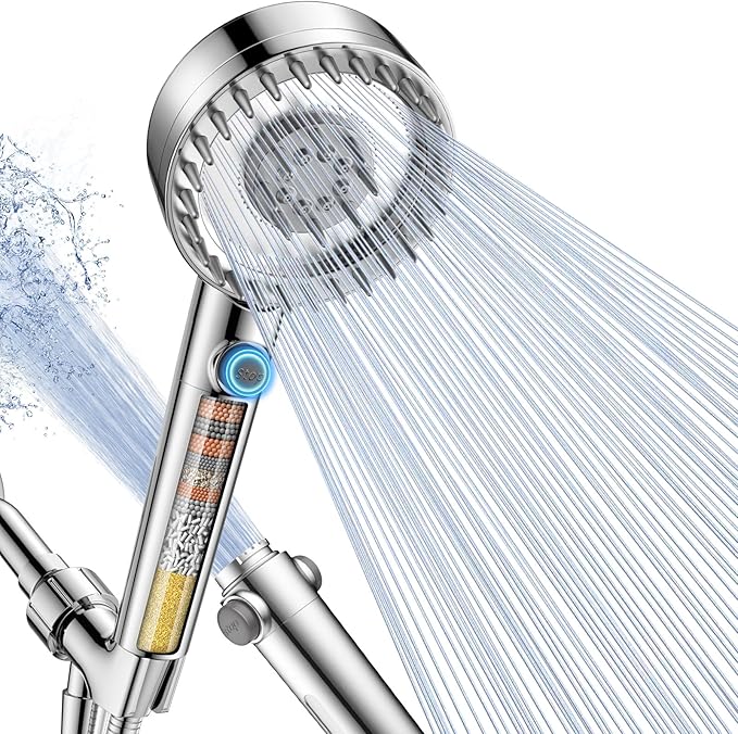 Ion Drops Filtered Shower Head by Fitespot