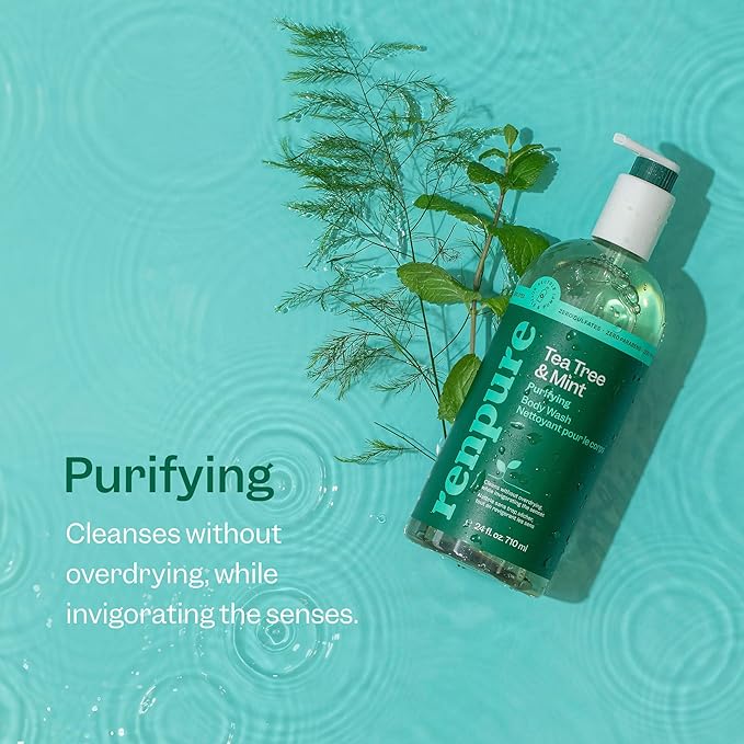 RENPURE Tea Tree & Mint Body Wash - Image 3
