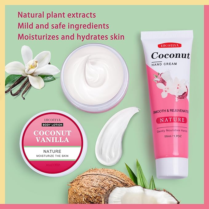 Gifts for Women, Birthday Gifts Friendship Gifts for Women, Travel Size Coconut - Image 5