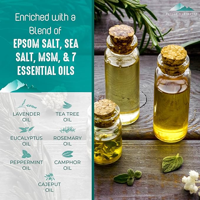 3 Pounds-Tea Tree, Peppermint, Foot Soak | MSM - Image 7