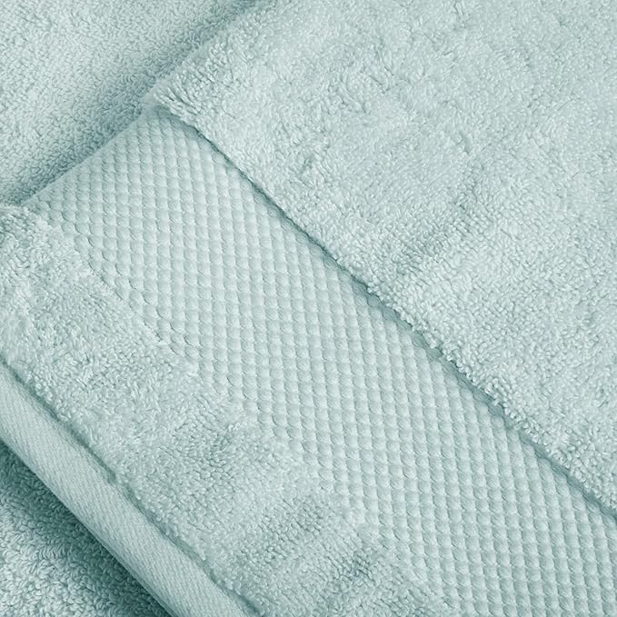 BIOWEAVES 100% Organic Cotton 700 GSM Plush 6-Piece Towel Set GOTS Certified - Image 5