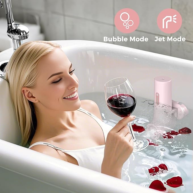 MOMFANN Bath Jet Spa, Cordless Portable Bathtub Accessories - Image 2