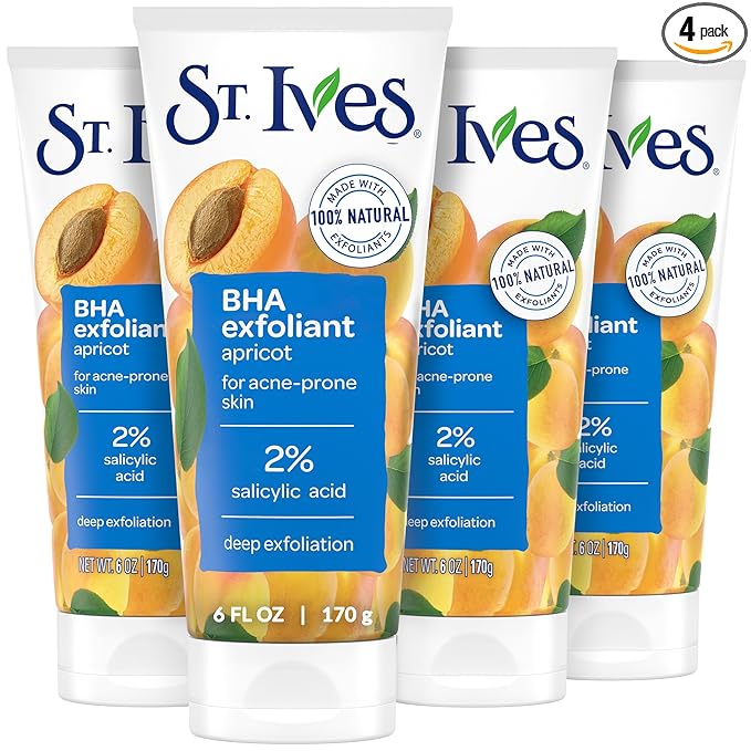 St. Ives Acne Control Apricot Face Scrub, Deep Exfoliator Skin Care, Prevents by St.+Ives