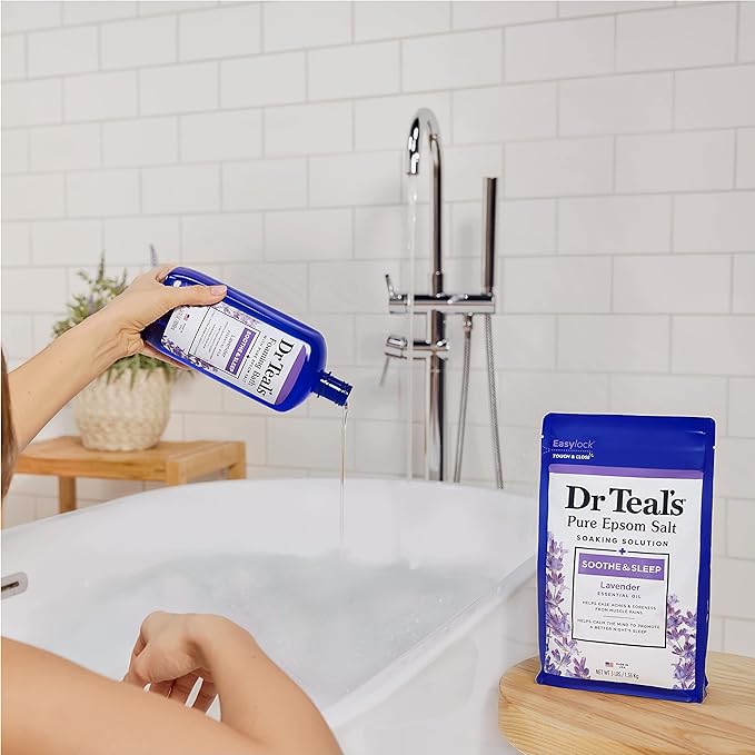 Dr Teal's Pure Epsom Magnesium Salt Soak, Soothe & Sleep - Image 6