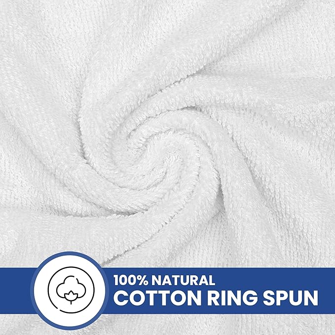 Linteum Textile Supply Luxury Hair Towels 100% Ring Spun Cotton Towel - Image 2