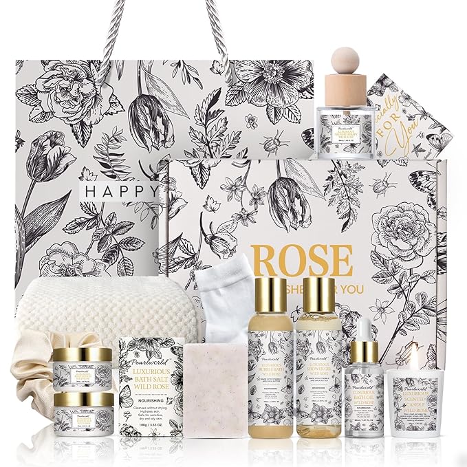 Valentine's Day Gifts, Spa Gift Set by PEARLWORLD