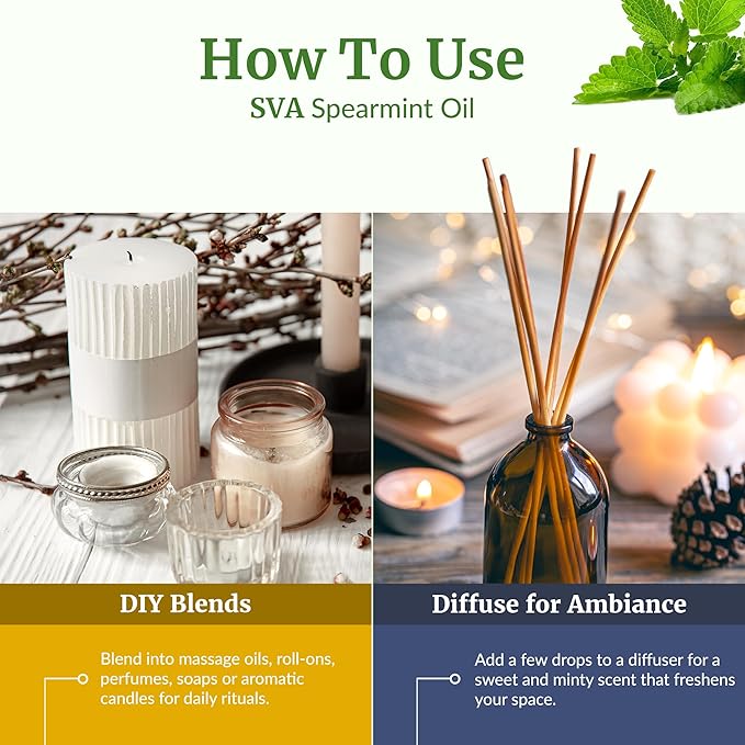 SVA Spearmint Essential Oil 4 Oz - Image 6