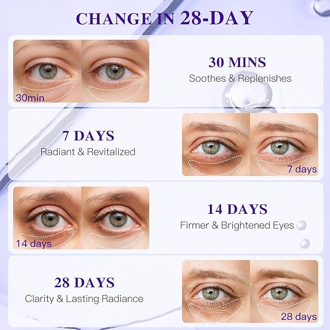 Grape Seed Collagen Under Eye Patches, Eye Mask - Image 6