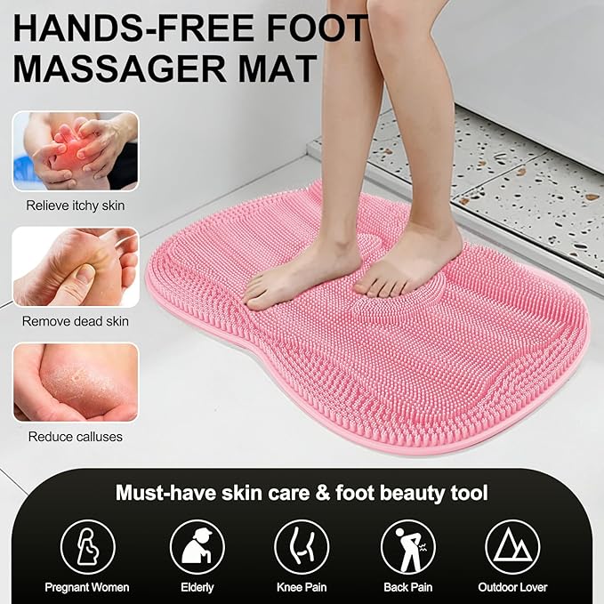 Bath Shower Foot Scrubber Mat - Image 4