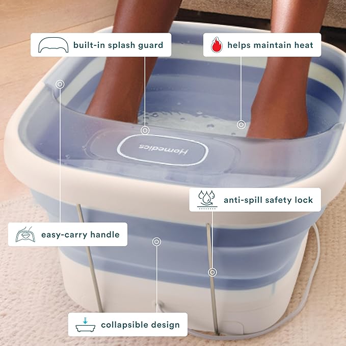 Homedics Collapsible Foot Spa - Image 4