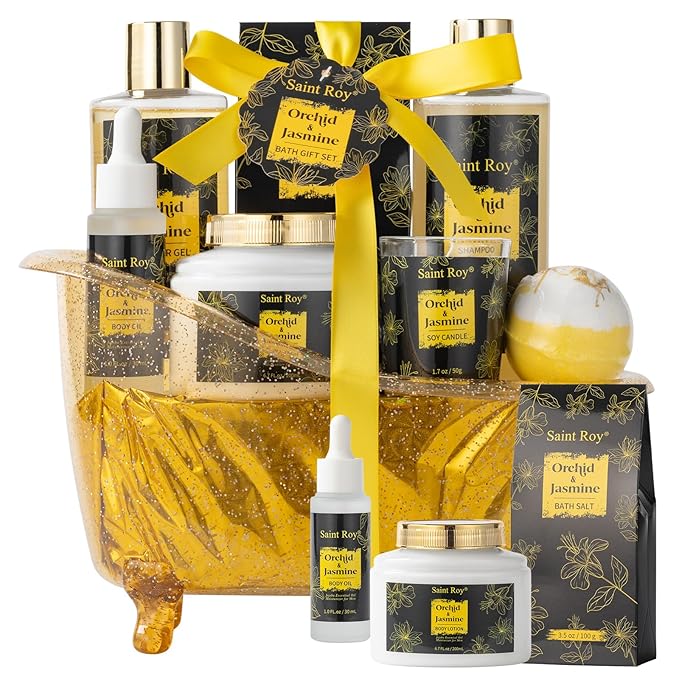 Mothers Day Home Spa Bath Gift Basket, Spa gift basket Christmas Gifts - Image 9