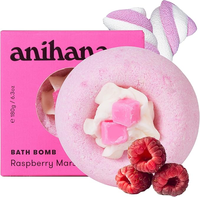 ANIHANA Bath Bomb with Coconut Oil, Paraben Free, Hand-Crafted Luxury Fizzers by Anihana