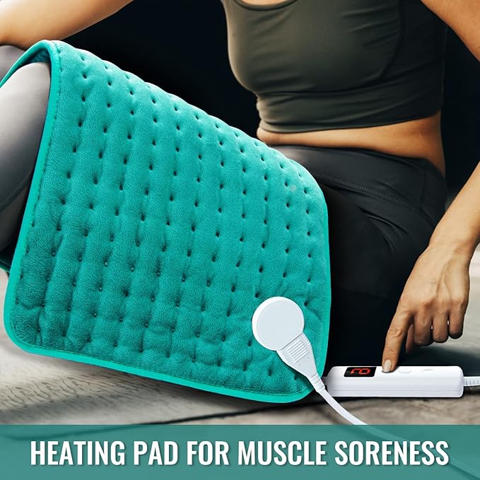 Electric Heating Pads for Back Neck Shoulder Pain Relief, Gifts for Women - Image 9