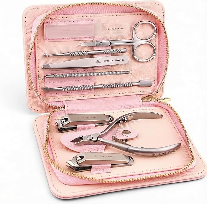 Beauty Power 9 in 1 Professional Manicure Pedicure Set by BeautyPower