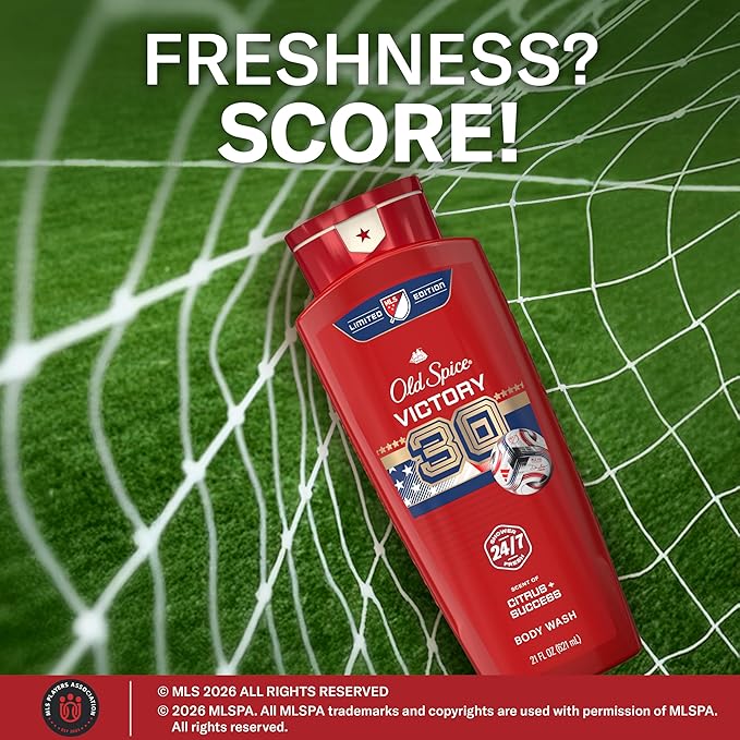 Old Spice Body Wash for Men, MLS Victory, Long Lasting Scent, Freshness that - Image 6