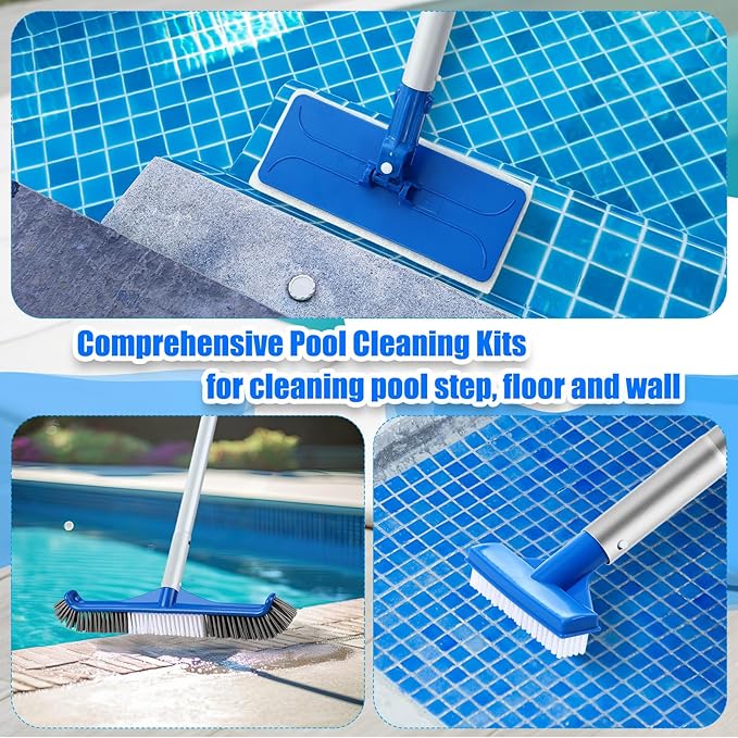 Tioncy 4 Pcs Pool Brushes Kit - Image 6