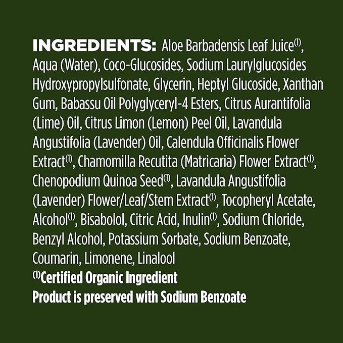 Avalon Organics Bath & Shower Gel, Nourishing Lavender, 12 Oz - Image 5