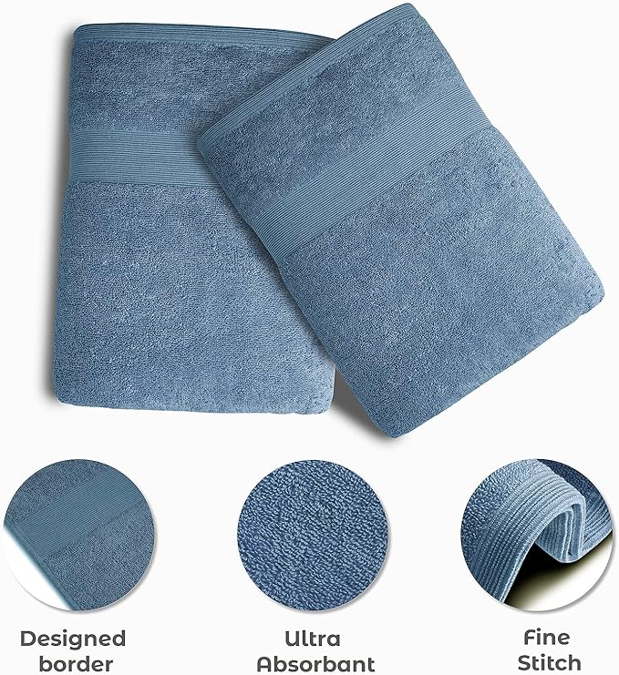 Softolle Luxury Bath Towels Set of 4 | Towels - Image 3