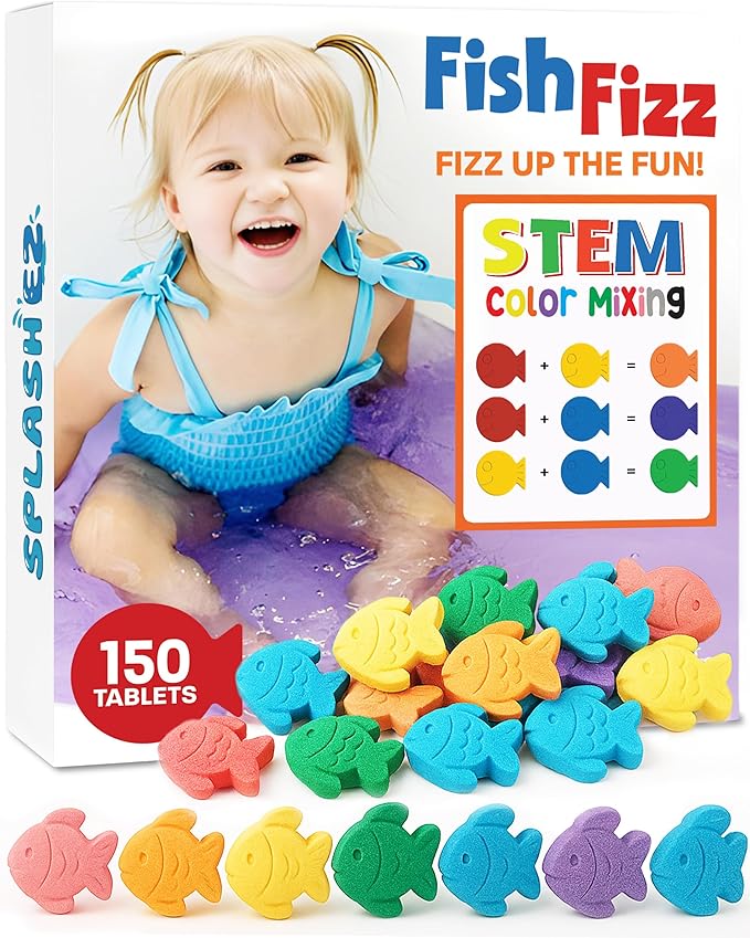 SplashEZ STEM Bath Color Tablets by SplashEZ
