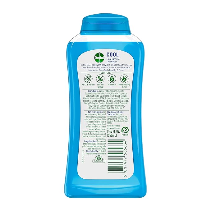 Dettol Cool Body Wash and Shower Gel, Body Wash - Image 2