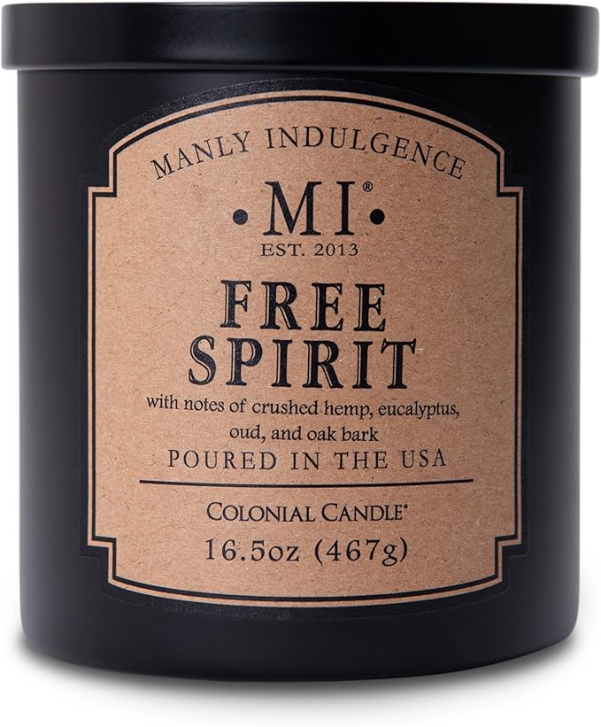 Manly Indulgence Free Spirit Scented Candles by ManlyIndulgence