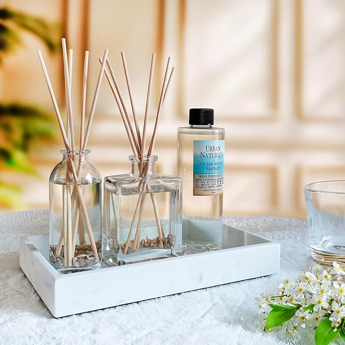 Urban Naturals Bay Rum & Sandalwood Reed Diffuser Scent Sticks Gift Set | - Image 7