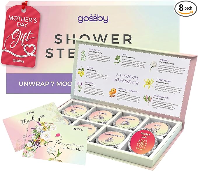 GOSSBY Shower Steamers Aromatherapy by Gossby