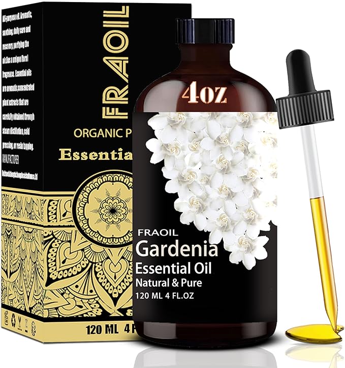 Gardenia Essential Oil, Gardenia Oil 4 Fl Oz 120ML by FRAOILESSENTIALOIL