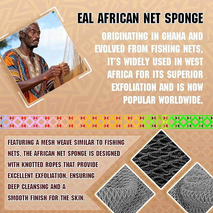 Real African Net Sponge - Image 3