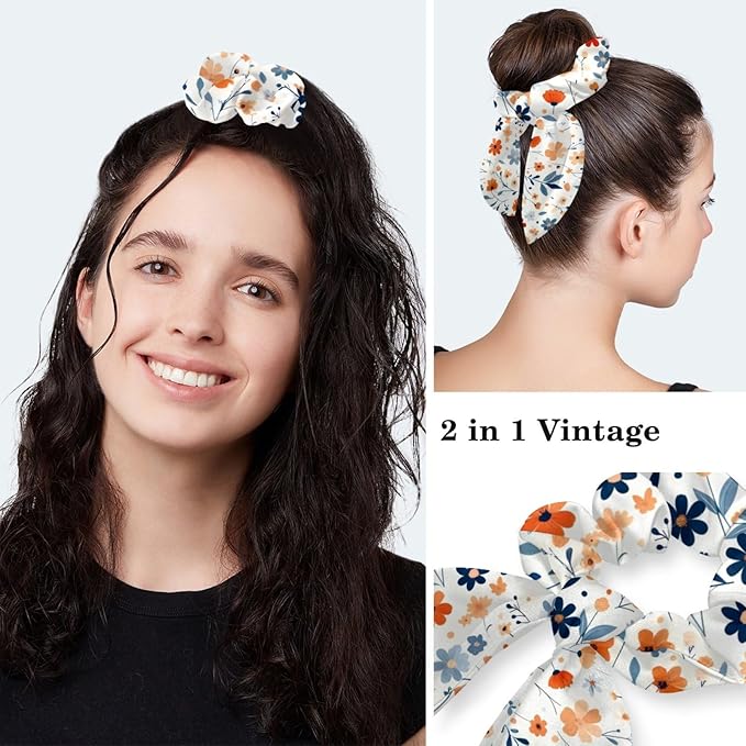 Scrub Caps Women Nursing Hats Floral Flowers - Image 5