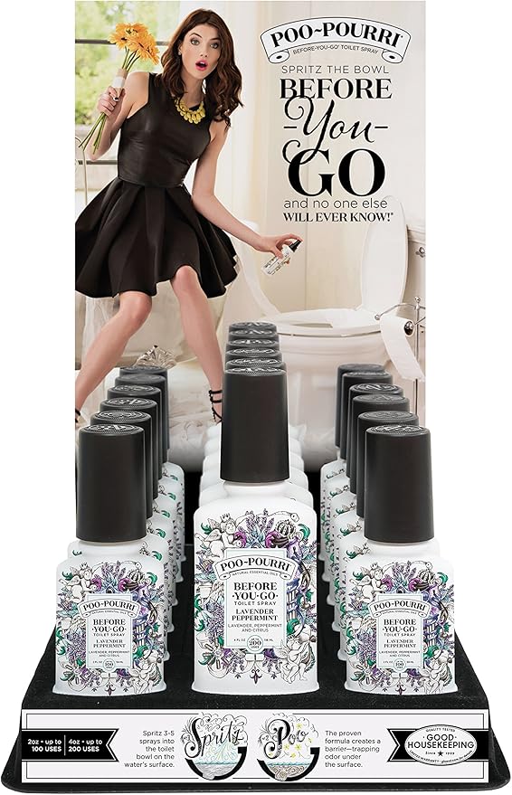 Poo-Pourri Before-You-Go Toilet Spray, Lavender Peppermint, 4 Fl Oz - Image 4