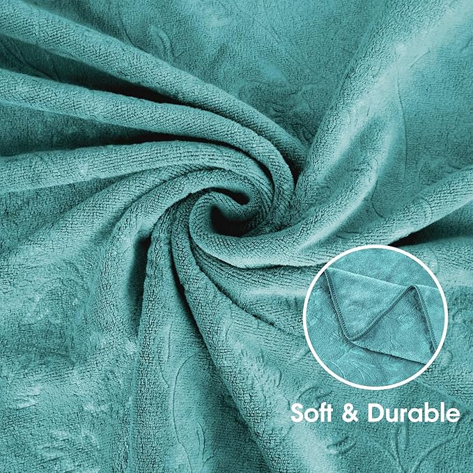 JML Microfiber Bath Towels, Bath Towel 6 Pack, Super Absortbent and Fast Drying - Image 4